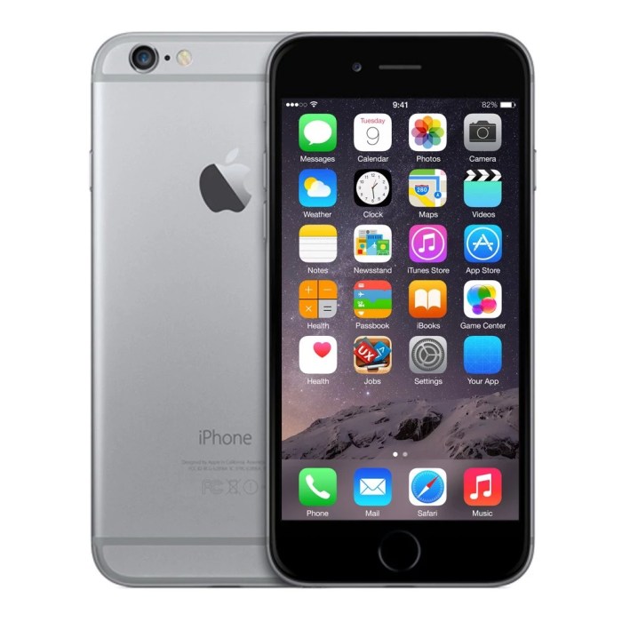 Refurbished Apple iPhone 6 Unlocked Smartphone-128GB IPhone storage features